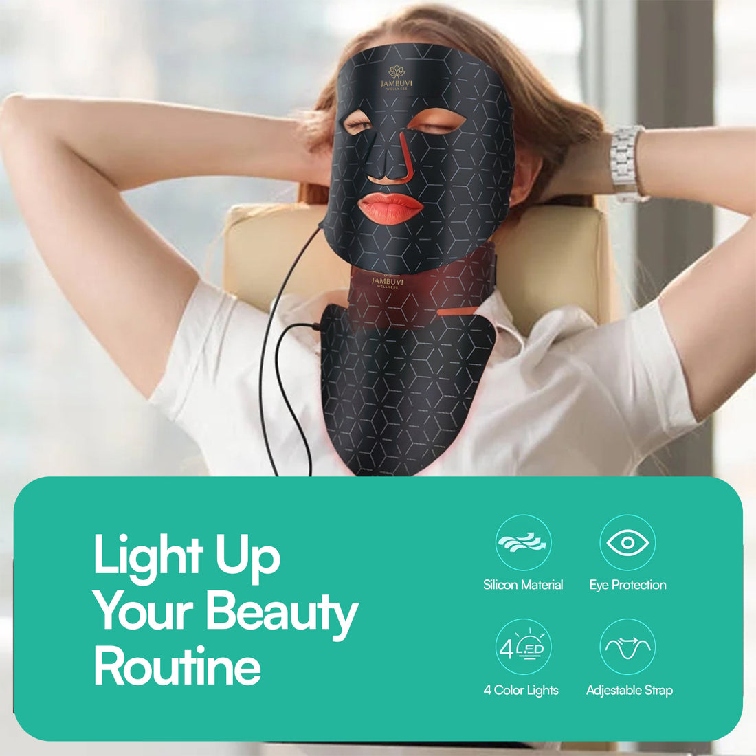 RadiancePro Red Light Face & Décolleté Mask